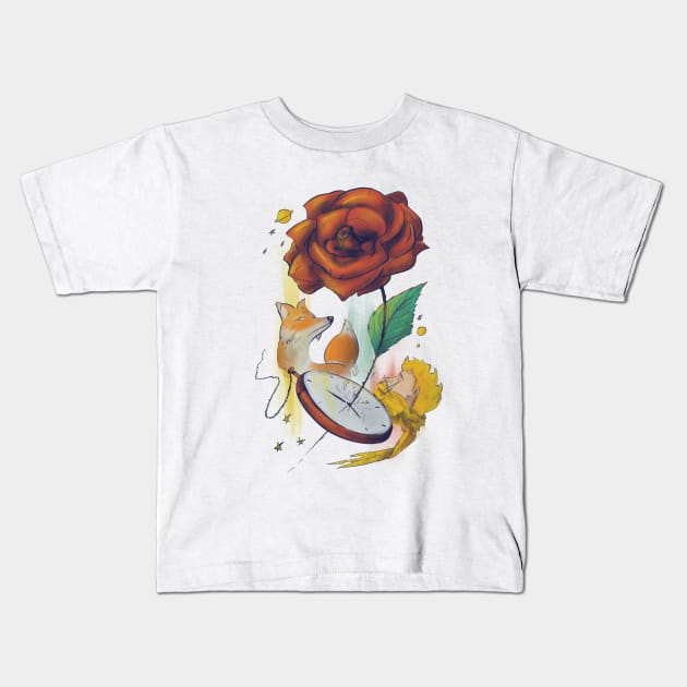 The Time You Spent on Your Rose Kids T-Shirt by Lithium